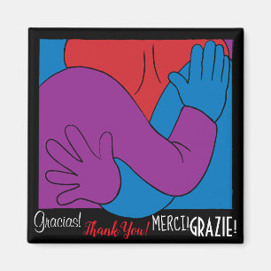 Imán Gracias a Magnet Square y gracias