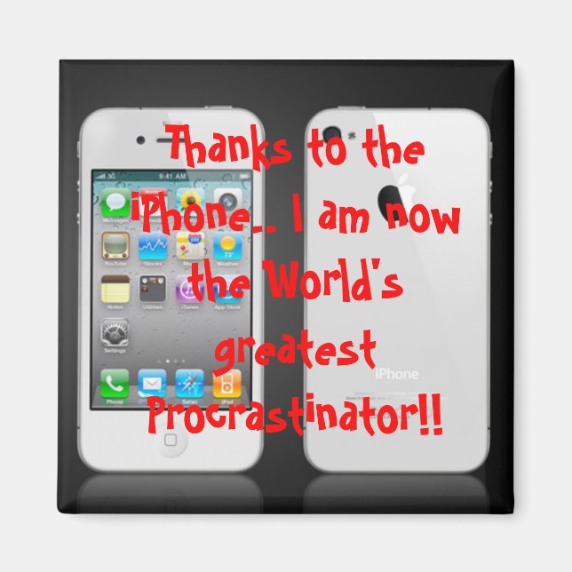 Imán Gracias al iPhone... ahora soy el (Frente)