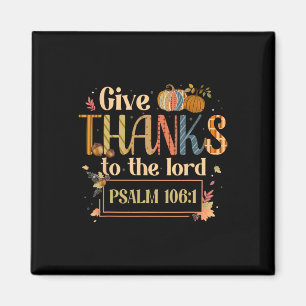 Imán Gracias Al Señor Gracias, La Biblia Verse S