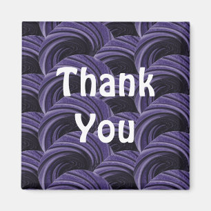 Imán Gracias Apreciación del patrón de círculo negro pú