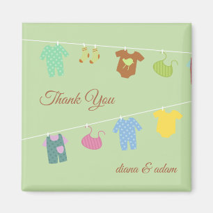 Imán Gracias Baby Shower Magnet