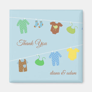 Imán Gracias Baby Shower Magnet