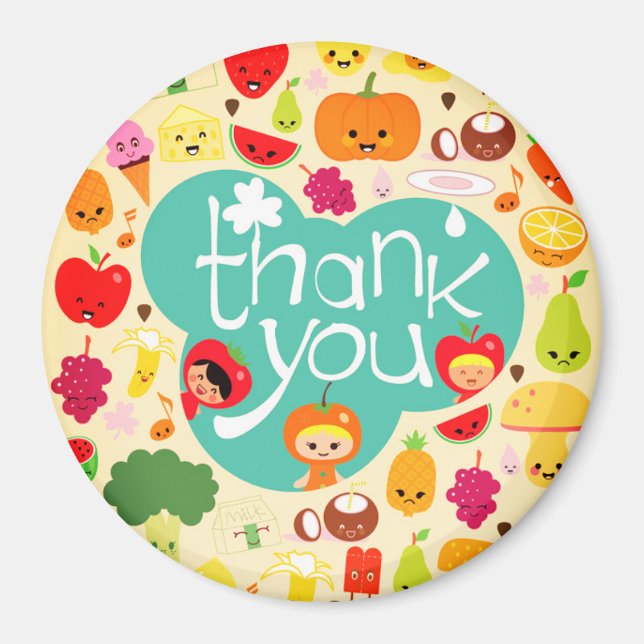 Imán Gracias de Cuaderno (Frente)