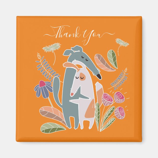 Imán Gracias Dogs Fridge (Frente)