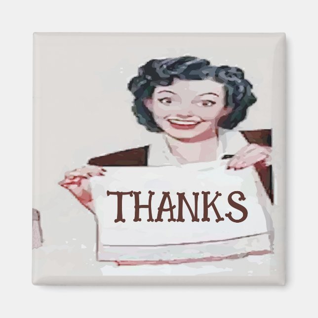 Imán GRACIAS, editar texto (Frente)