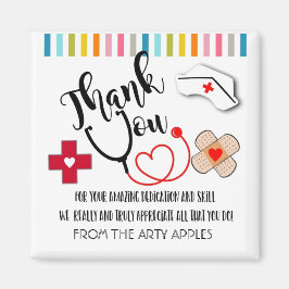 Imán gracias enfermera, enfermera week