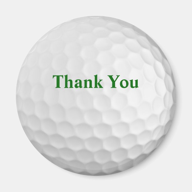 Imán Gracias Golf Gift (Frente)