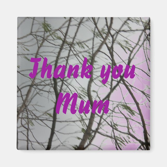 Imán Gracias Mamá (Frente)