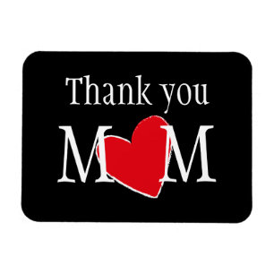 Imán Gracias Mamá Personalizada