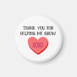 Imán Gracias Por Ayudarme A Crecer Profesor