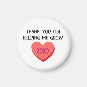 Imán Gracias Por Ayudarme A Crecer Profesor