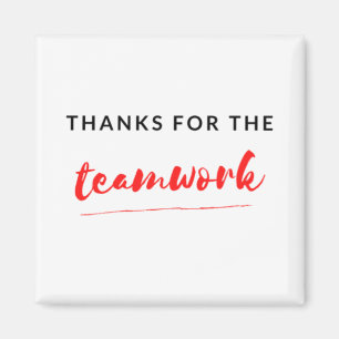Imán Gracias Por El Trabajo En Equipo 2