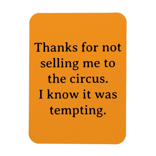 Imán Gracias por no venderme (Vertical)