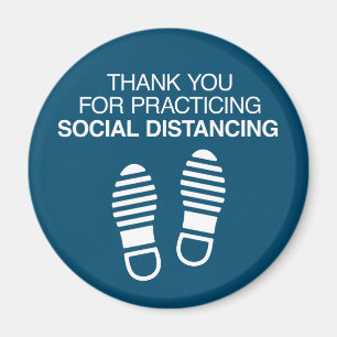 Imán Gracias Por Practicar La Distancia Social