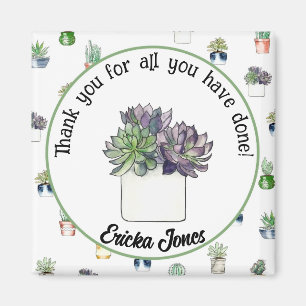 Imán Gracias por regalo de profesor