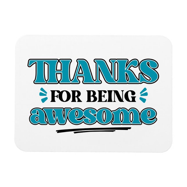 Imán Gracias por ser asombroso (Horizontal)