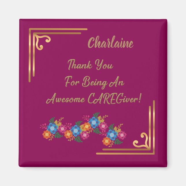 Imán Gracias Por Ser Un Aterrador Increíble (Frente)