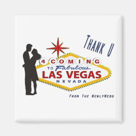 Imán Gracias por venir a Las Vegas Magnet