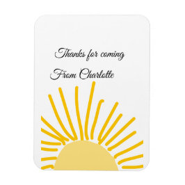 Imán gracias por venir agregar nombre mensaje de texto