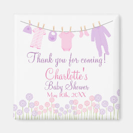 Imán ¡Gracias Por Venir! Little Clothes Baby Shower