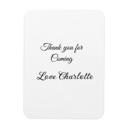 Imán gracias por venir mensaje de texto nombre 