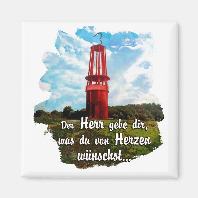 Imán Gracias. Suerte. La Geleucht (Frente)