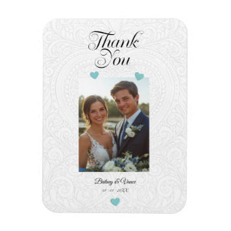 Imán Gracias - Tarjeta Boda