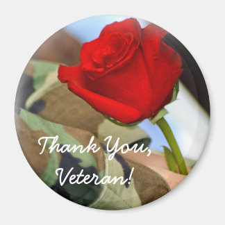 Imán Gracias Veteran Magnet