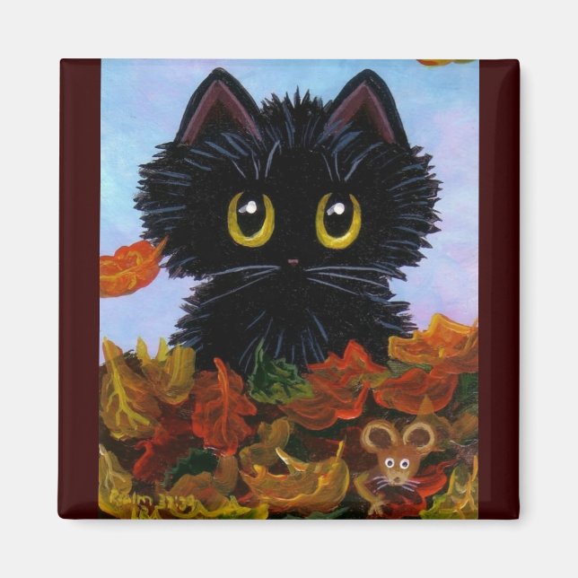 Imán Graciosa caída del ratón gato deja a creationarts (Frente)