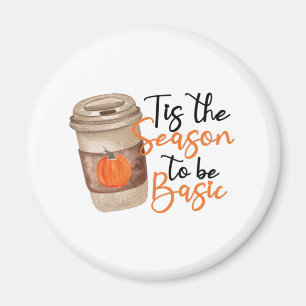 Imán Graciosa Calabaza De Especias Latte - Cita Básica