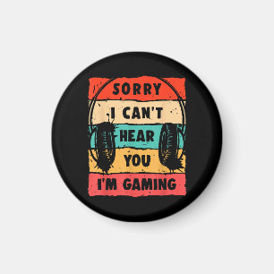 Imán Graciosa camiseta de gamer para adolescentes hombr