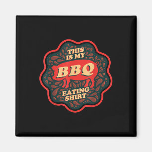 Imán Graciosa Carne Bbq De Comida Graciosa - Esta Es Mi
