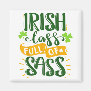 Imán Graciosa clase irlandesa llena de sass St Patricks