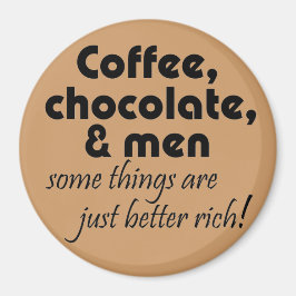 Imán Graciosa cocina café chiste de chocolate imanes de