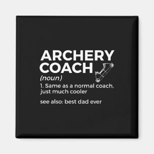 Imán Graciosa definición de entrenador de tiro de arco 