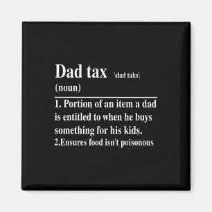 Imán Graciosa definición de impuestos para papá Día del