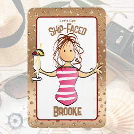 Imán Graciosa Puerta De Barco De Cruceros Para Su Bebid