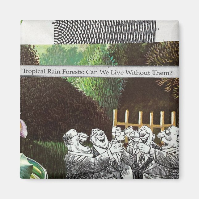 Imán Graciosa sátira sobre el cambio climático del Chis (Frente)