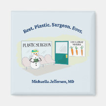 Graciosa señorita Frosty en el personalizado de ci