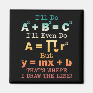 Imán Graciosas citas de matemáticas del Chiste de Maest