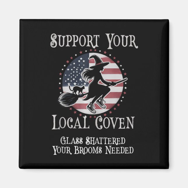 Imán Gracioso Apoyo a Su Horno Local Limpieza De Kamala (Frente)