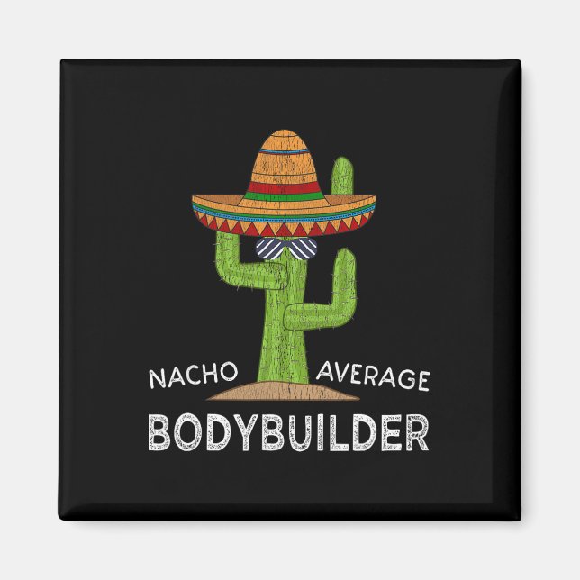 Imán Gracioso Bodybuilder (Frente)