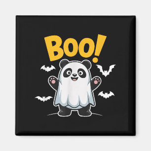 Imán Gracioso Boo Panda Halloween Desafío Fantasma Para