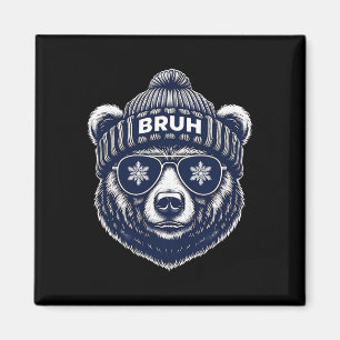 Imán Gracioso Bruh - Navidades