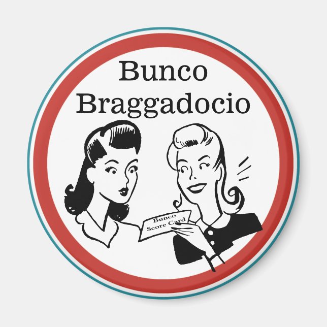 Imán Gracioso Bunco Braggadocio (Frente)