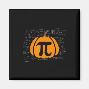 Imán Gracioso calabaza Pie Math Math Teacher Halloween