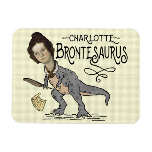 Imán Gracioso Charlotte Bronte Saurus Lector de Libros