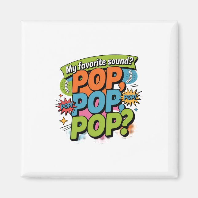 Imán Gracioso Chiropractor Pop Sound Gift (Frente)