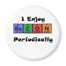 Gracioso de la química de la ciencia del tocino
