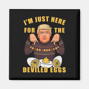 Imán Gracioso Día de Acción de Gracias de Trump, estoy 